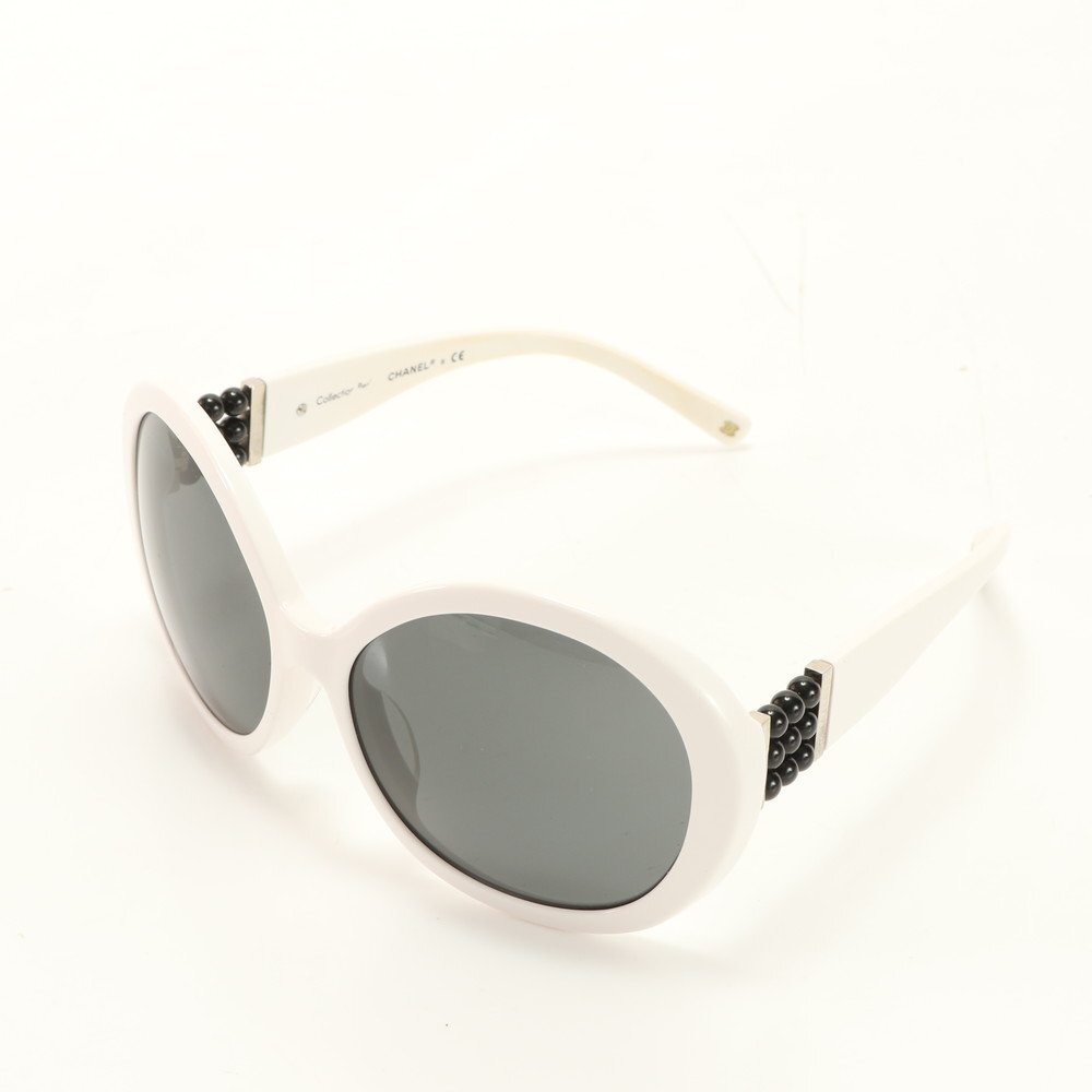 1 jpy # Chanel # sunglasses 5159-H-A c.716/3F 56*16 130 3N I wear glasses glasses white lady's EHM AB10-4