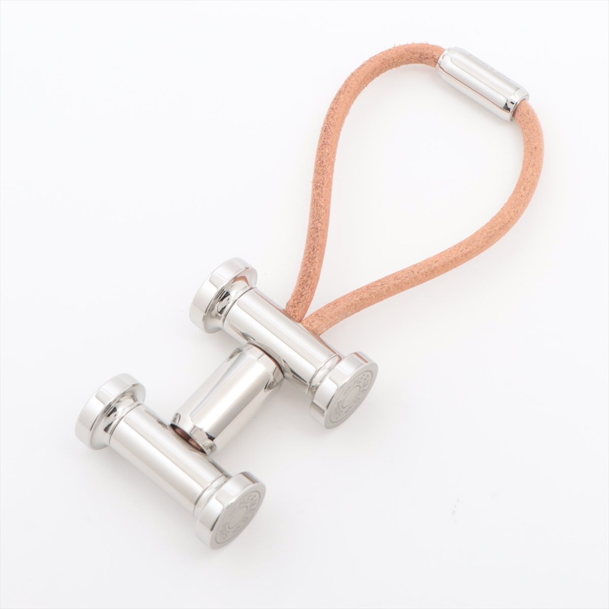 1 иен # не использовался # Hermes # mobile H кольцо для ключей серебряный брелок для ключа сумка очарование популярный стандартный модный мужской женский TNT 1031-N8