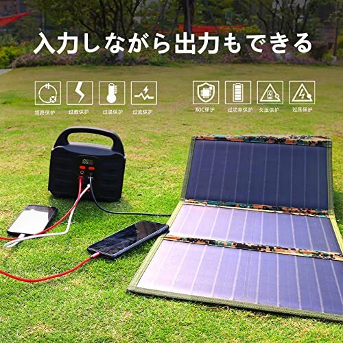 おすすめ ☆ポータブル電源 ライト付き 42000mAh/155Wh 耐久性抜群_画像7