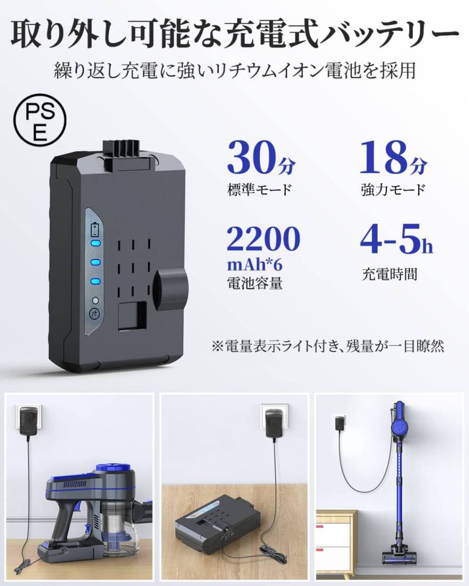 コードレス掃除機 大容量ダストカップ ２つの使い方