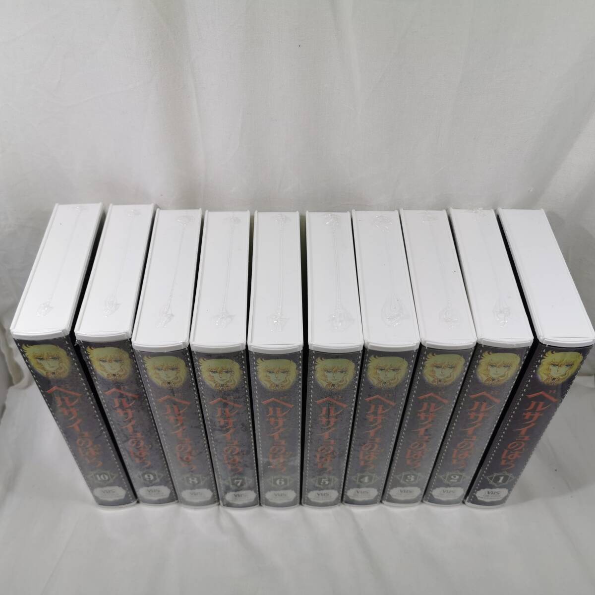  unopened videotape only one breaking the seal ending The Rose of Versailles VHS 10 volume set 