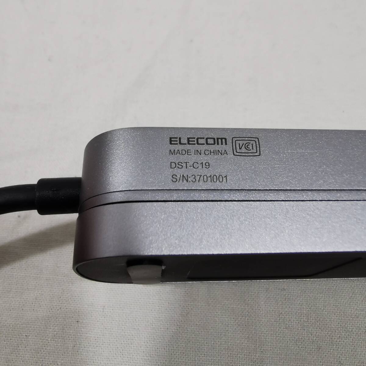エレコム DST-C19 USB Type-C ハブ ドッキングステーション 5-in-1 データポート PD対応 USB3.1 Gen1×2ポート HDMI×1ポート USB-C×2の画像9