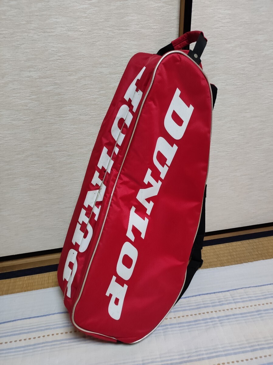  Dunlop racket bag tennis for rucksack exterior . scratch several equipped 