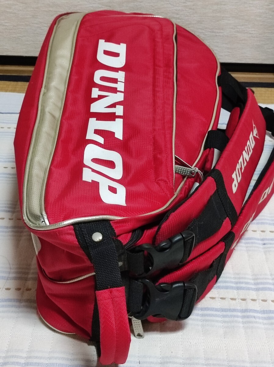  Dunlop racket bag tennis for rucksack exterior . scratch several equipped 