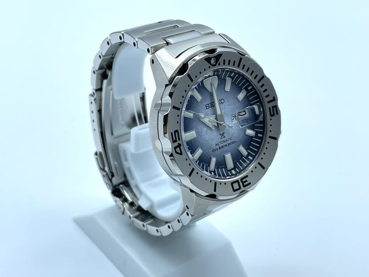 【極美品】SEIKO セイコー PROSPEX プロスペックス SBDY105 ダイバースキューバ セーブザオーシャン ペンギン 自動巻き 腕時計の画像3