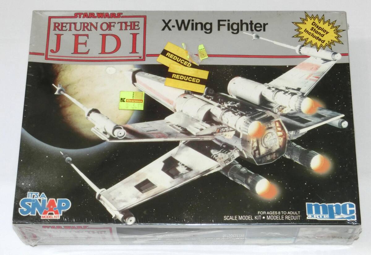 mpc STAR WARS RETURN OF THE JEDI Star Wars X-Wing Fighter X wing not yet constructed goods plastic model, unopened 