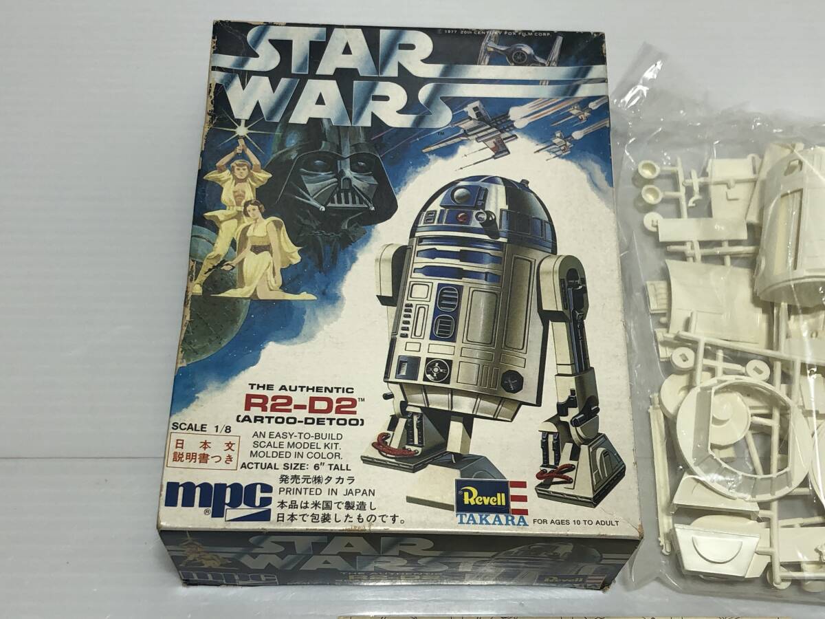 130139*[ not yet constructed ]Revell TAKARA STAR WARS R2-D2 1/8 THE AUTHENTIC ARTOO-DETOO Star Wars photograph there is an addition *C1
