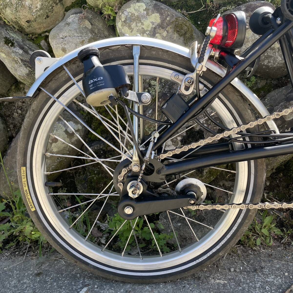 BROMPTON BS6102 / PART1 折りたたみ自転車 3段変速 ブロンプトン 中古_画像5