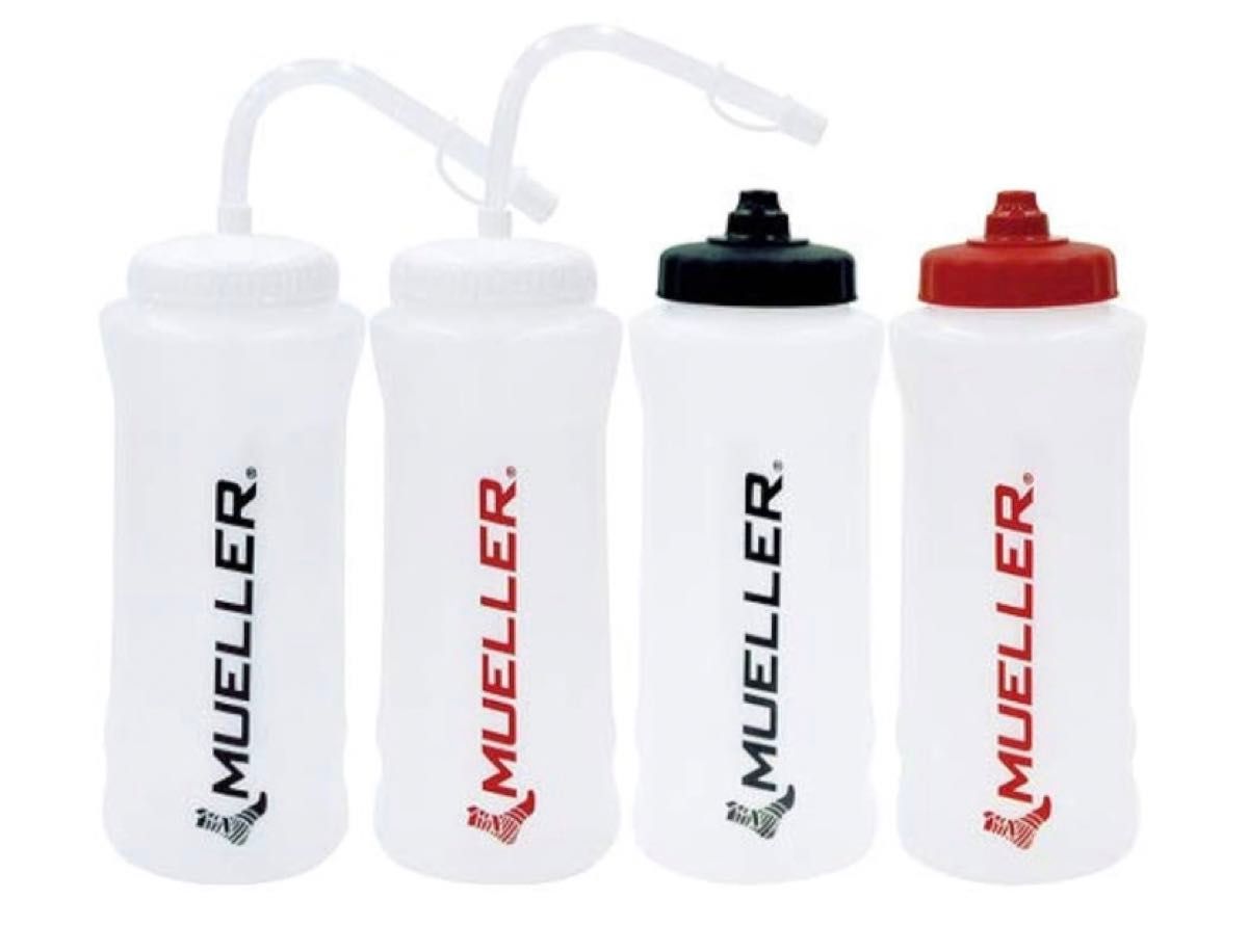 新品 ミューラー(Mueller) ウォーターボトル ストロー&キャップ 950ml