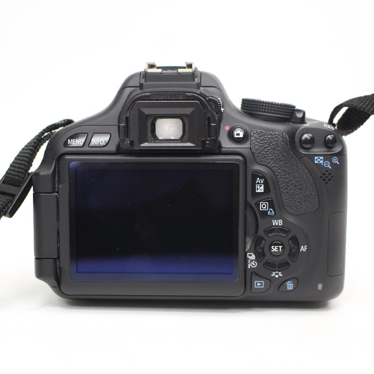 506)【1円スタート♪】Canon デジタル一眼レフカメラ EOS Kiss X5 レンズ EF-S 18-55ｍｍ F3.5-5.6 IS Ⅱキャノンの画像4