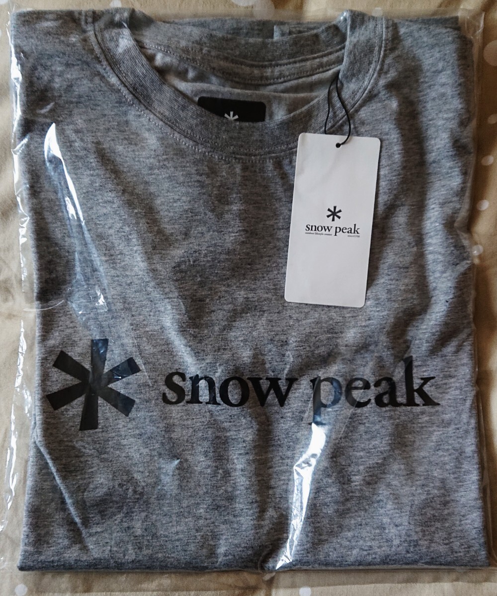 snow peak スノーピーク ロゴ Tシャツ_画像6