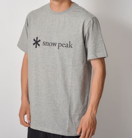 snow peak スノーピーク ロゴ Tシャツ_画像3