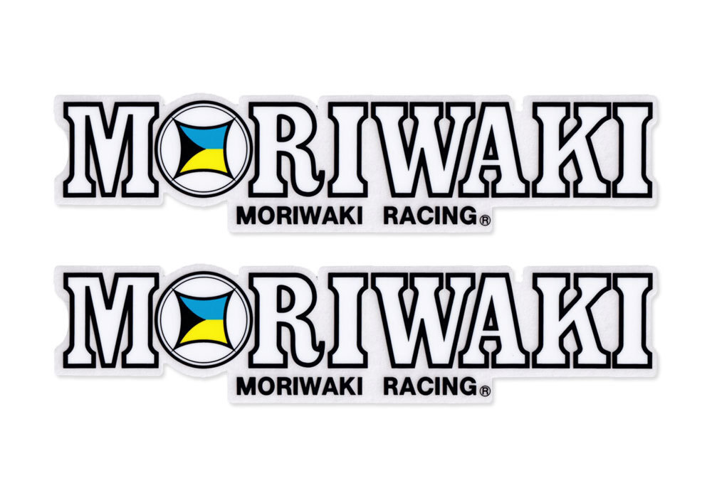 モリワキ ステッカー バイク 車 おしゃれ かっこいい カーステッカー レーシング モータースポーツ MORIWAKI RACING 2枚セット_画像1