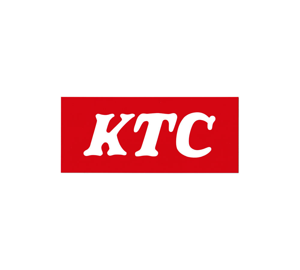 KTC ステッカー かっこいい おしゃれ ブランド ロゴ 車 バイク ツールボックス 工具箱 アメリカン カーステッカー サイズS_画像1