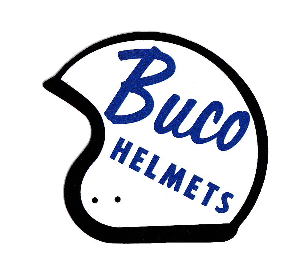 ブコ ステッカー 車 バイク アメリカン おしゃれ かっこいい レーシング カーステッカー BUCO HELMETS_画像1