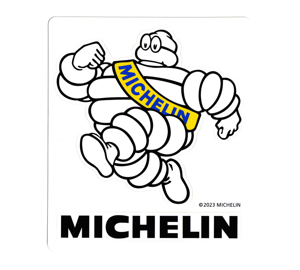 ミシュラン ステッカー ミシュランマン ビバンダム おしゃれ バイク 車 かっこいい タイヤ カーステッカー Michelin ドタビブ_画像1