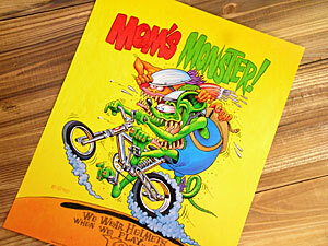 ラットフィンク（RAT FINK） ポスター Mom's Monster_画像2