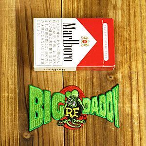 ラットフィンク（RAT FINK） ワッペン アイロン 大人向け おしゃれ かっこいい アメカジ キャラクター アメリカ BIG DADDY_画像2