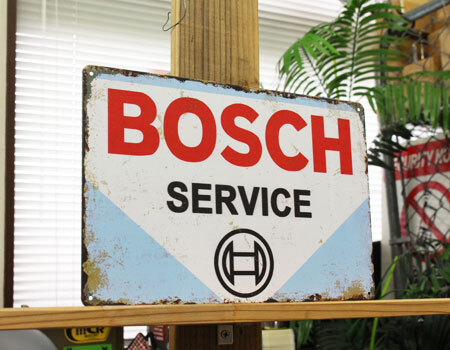 ボッシュ BOSCH ブリキ看板 サインプレート サインボード インテリア アンティーク レトロ おしゃれ アメリカン雑貨 A4 SERVICE_画像4