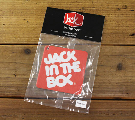 ジャック・イン・ザ・ボックス 芳香剤 車 エアフレッシュナー おしゃれ かっこいい アメリカ アメリカン雑貨 JACK Logo NEW CAR_画像2