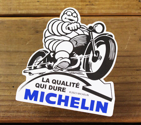 ミシュラン ステッカー ミシュランマン ビバンダム おしゃれ バイク 車 かっこいい タイヤ カーステッカー Michelin MOTO C_画像2