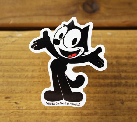 フィリックス・ザ・キャット ステッカー アメリカン アメリカ キャラクター 猫 おしゃれ スマホ 車 バイク FELIX THE CAT WELCOME_画像2