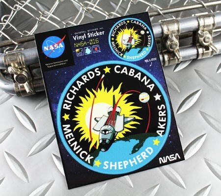 NASA ステッカー 車 かっこいい アウトドア おしゃれ アメリカン ミリタリー 宇宙 スペースシャトル アメリカ アメリカン雑貨 NASA016_画像2