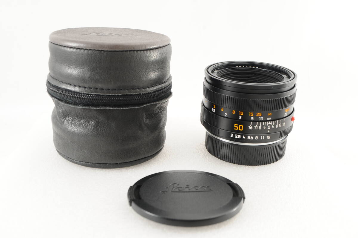 ★超美品★ Leica ライカ SUMMICRON-R 50mm F2 E55の画像10