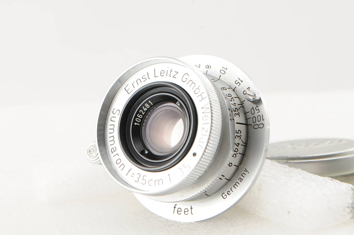 * ultimate beautiful goods * Leica Leica Summaronz marron 3.5cm F3.5 L mount 