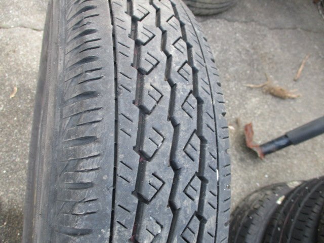 BRIDGESTONE V600 165R13LT 8P.R 2021年生 ○237○ ※佐川急便送料着払いのみ (送料お客様負担)_画像4