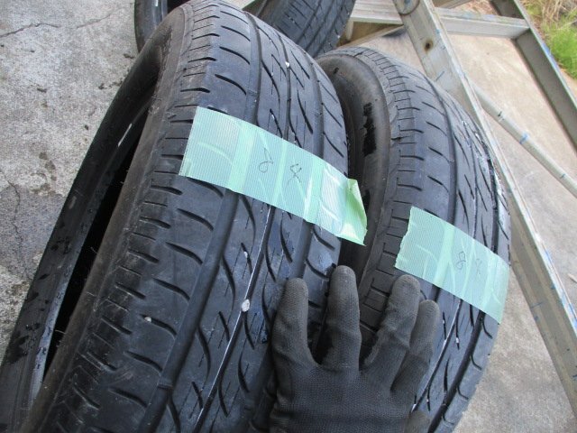 BRIDGESTONE NEXTRY ECOPIA 165/70R14 81S 2020年製 2本 ○84○ ※佐川急便送料着払いのみ (送料お客様負担)_画像3