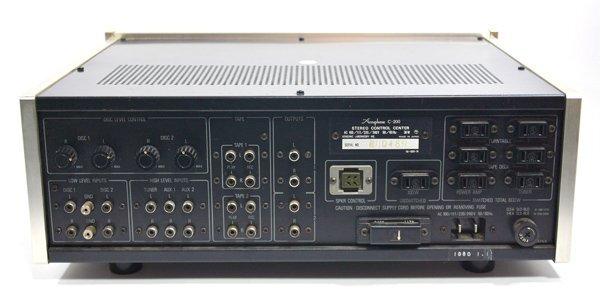 ★Accuphase アキュフェーズ C-200 コントロールアンプ プリアンプ★の画像8