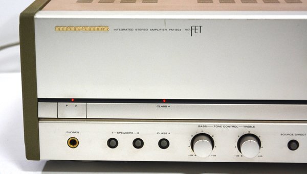 ★美品！marantz マランツ PM-80a PM-80AF プリメインアンプ★の画像3