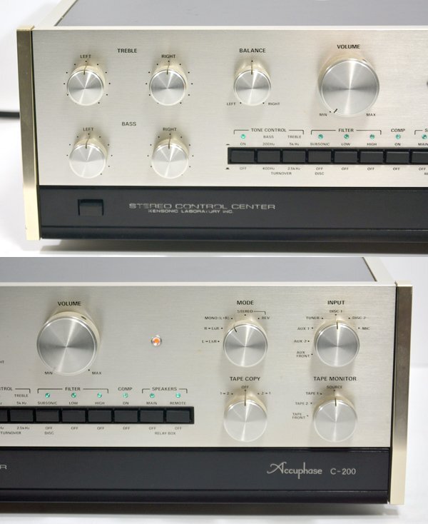 ★Accuphase アキュフェーズ C-200 コントロールアンプ プリアンプ★の画像4