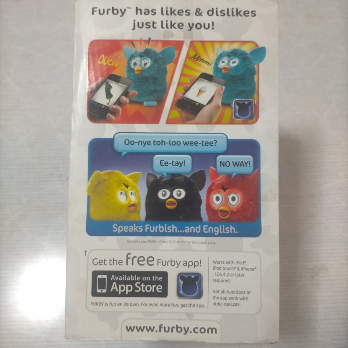 ファービー Furby おもちゃ トミー バーチャルペット キャンディピンクの画像8