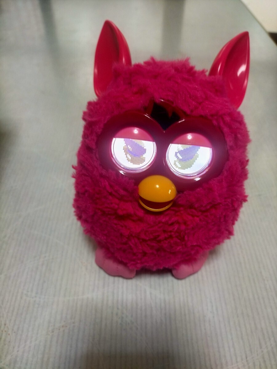 ファービー Furby おもちゃ トミー バーチャルペット キャンディピンクの画像5