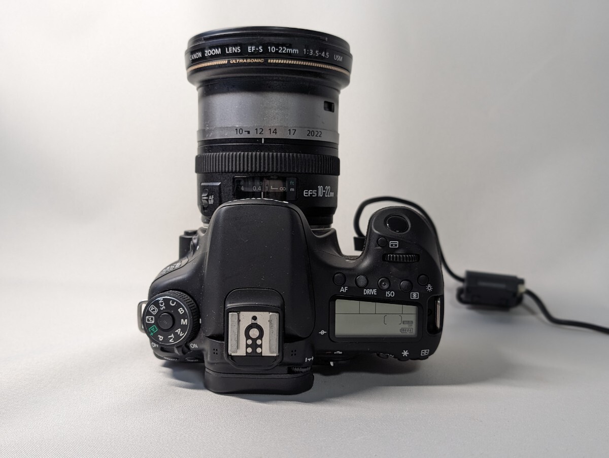 【動作確認済】Canon デジタル一眼レフカメラ EOS 70D ボディ レンズセット①の画像4