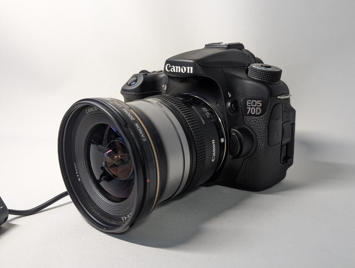 【動作確認済】Canon デジタル一眼レフカメラ EOS 70D ボディ レンズセット②の画像1