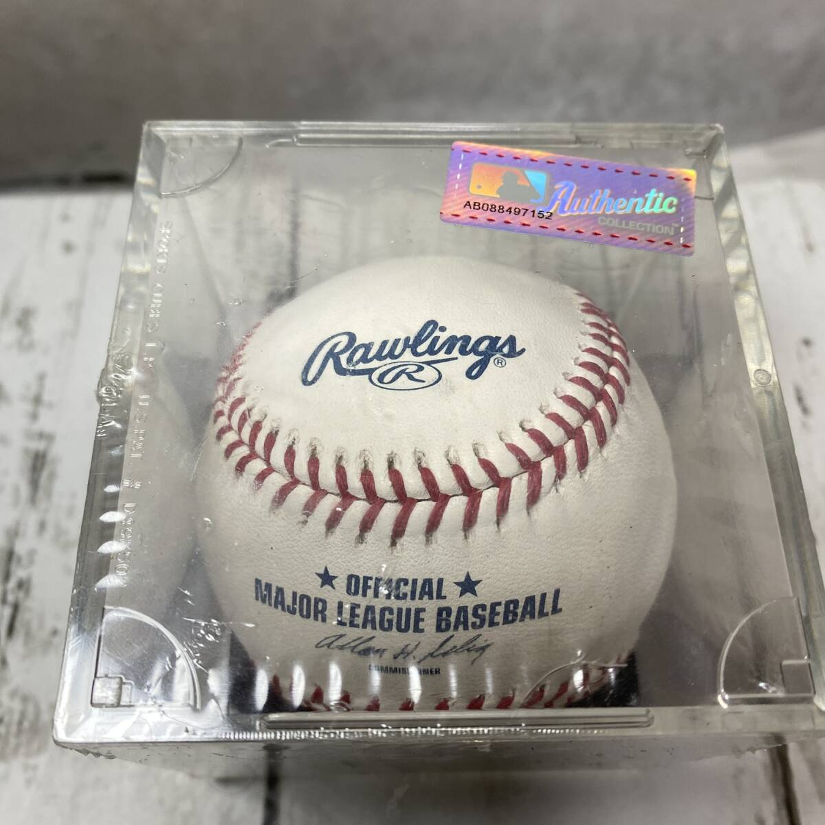 未開封】Rawlings ローリングス MLB メジャーリーグ 公式球 保護 未開封】Rawlings ローリングス MLB メジャーリーグ 公式球 保護
