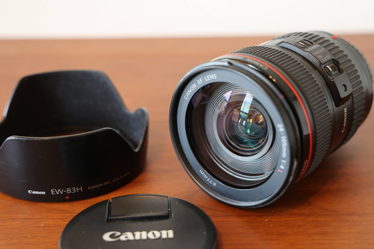 キャノン　Canon EF24-105 F4L IS USM　一眼レフズームレンズ_画像3