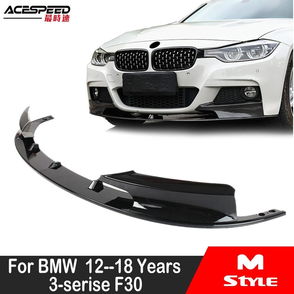 ●BMW,F303シリーズ,Mスタイル,2012-2018用,フロントバンパー,リップスポーツバージョン専用,フロントバンパーカバー_画像1