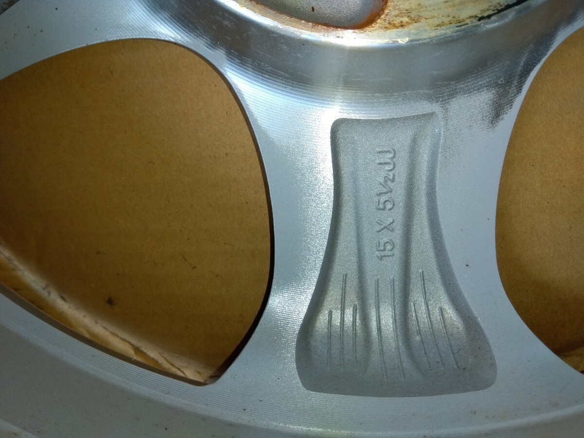 ZC21 original aluminium wheel 4ps.@ secondhand goods 