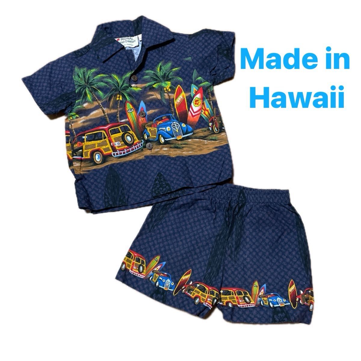アロハシャツ セットアップ Hawaii ハワイ ビンテージ レトロ