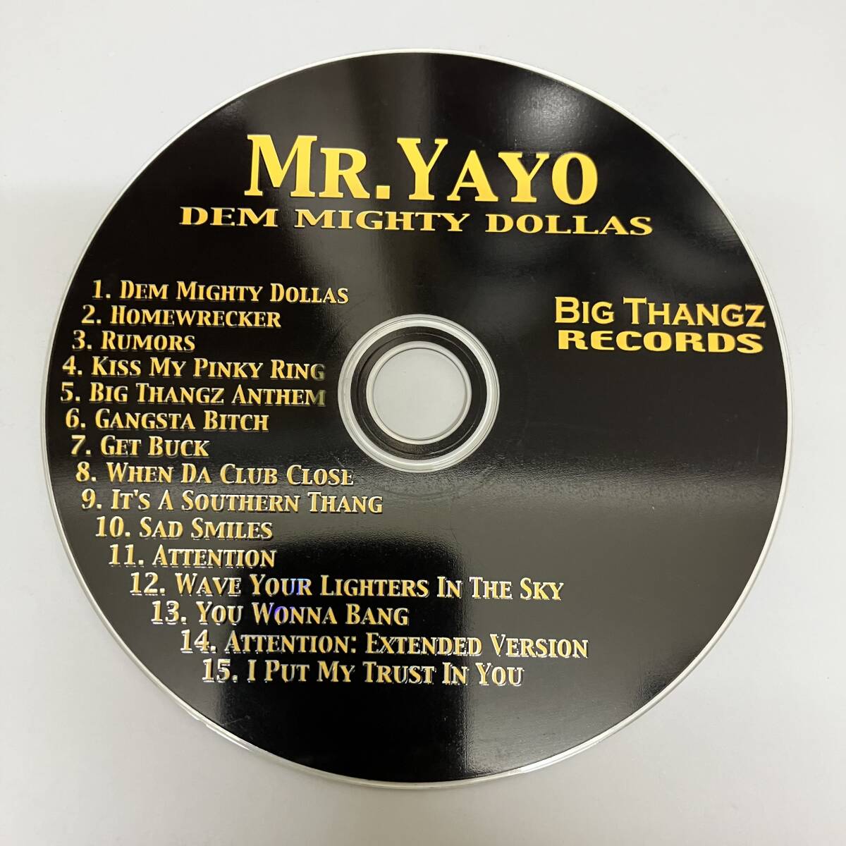 裸25 HIPHOP,R&B MR. YAYO - DEM MIGHTY DOLLAS アルバム CD 中古品_画像1