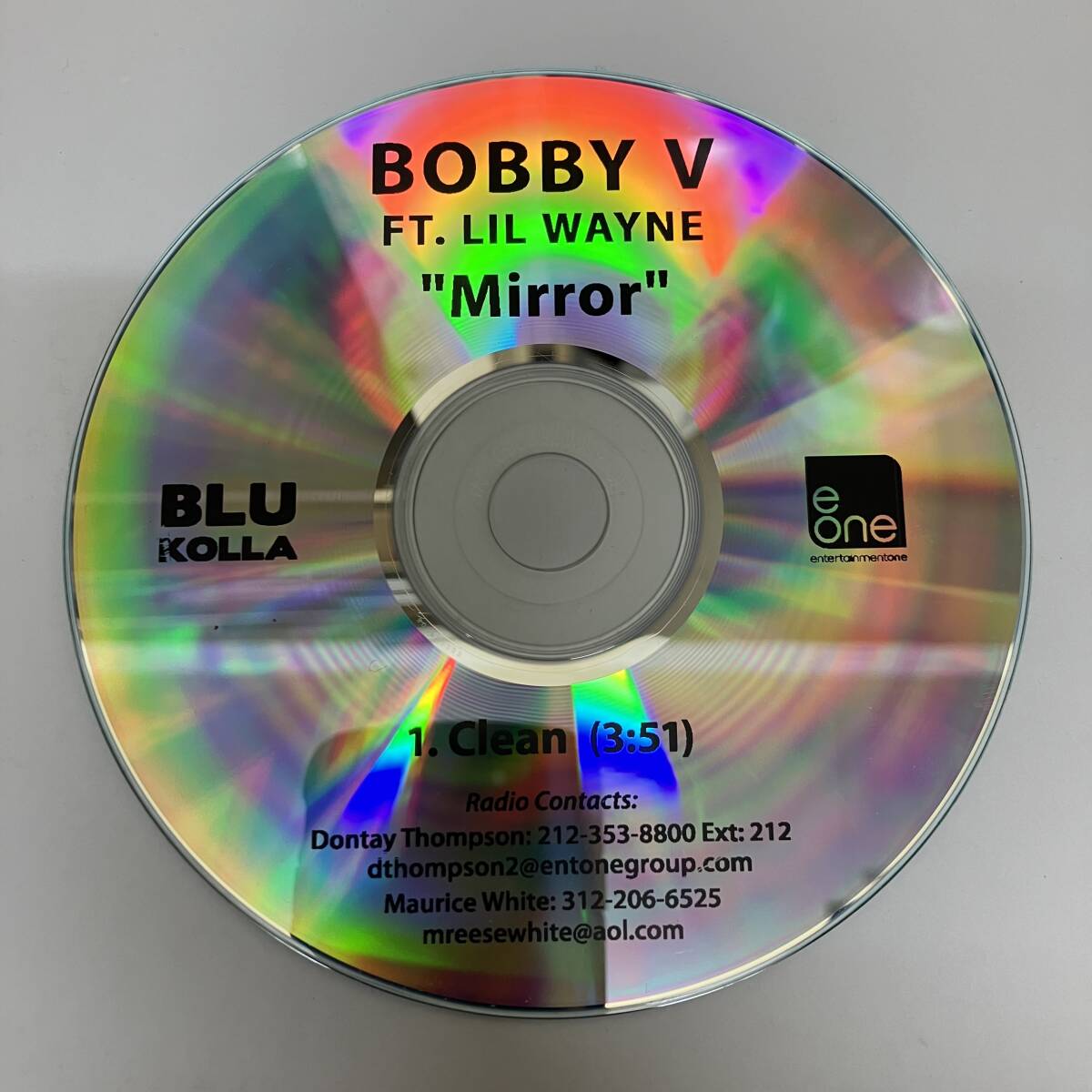 裸クリアボックス HIPHOP,R&B BOBBY V - MIRROR シングル CD 中古品_画像1