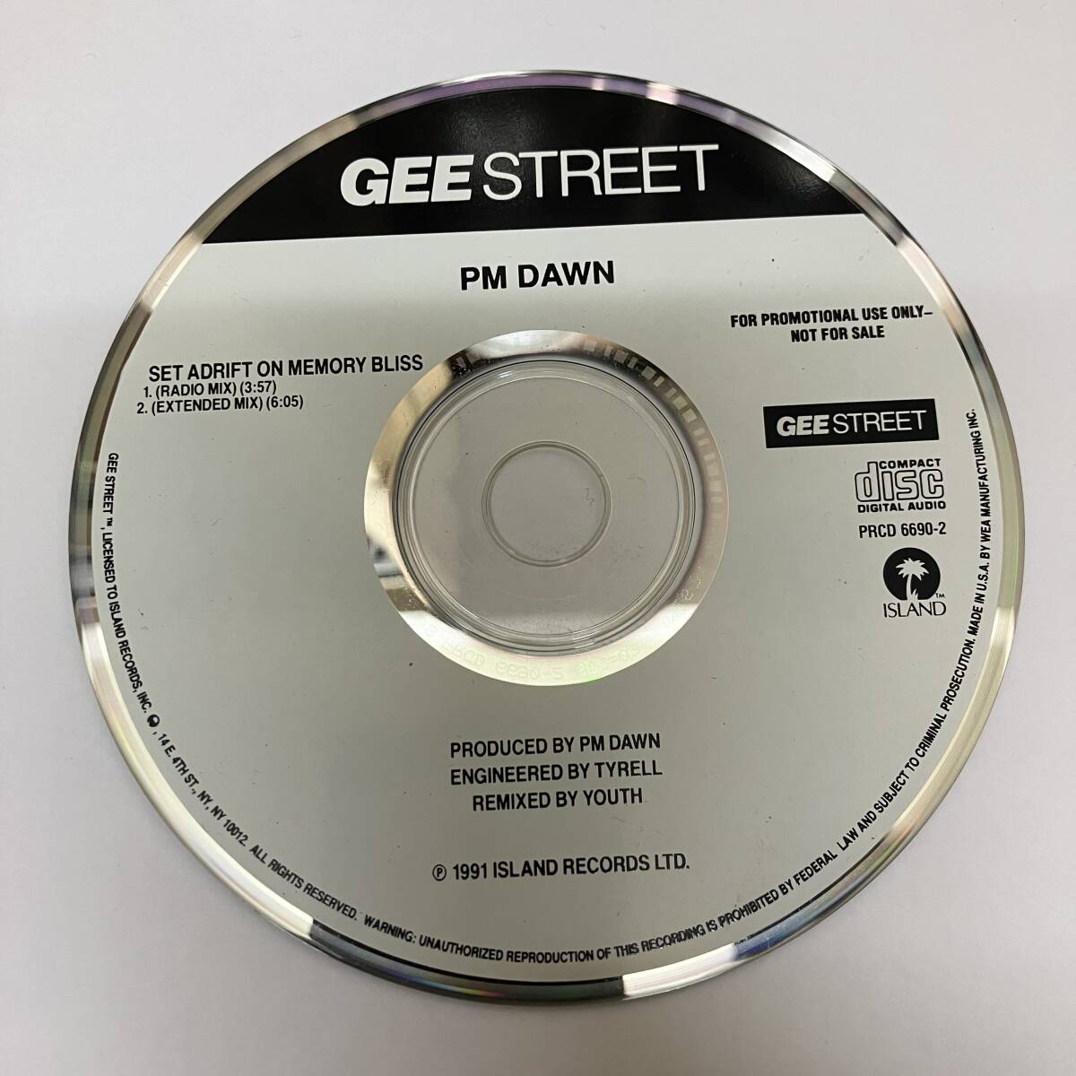 裸3636 HIPHOP,R&B GEE STREET - PM DAWN シングル,PROMO盤 CD 中古品_画像1