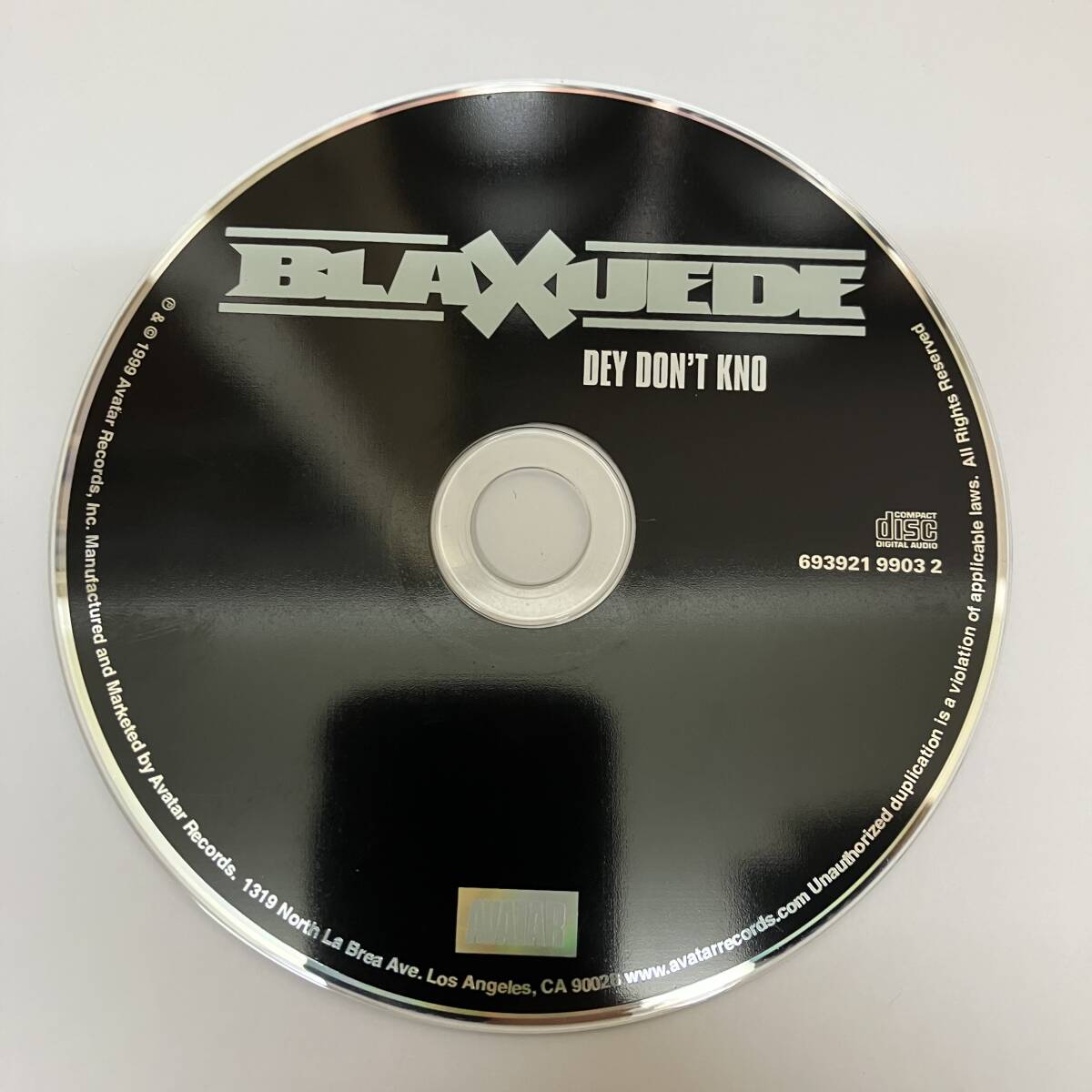 裸3636 HIPHOP,R&B BLAXUEDE - DEY DON'T KNO アルバム CD 中古品_画像1