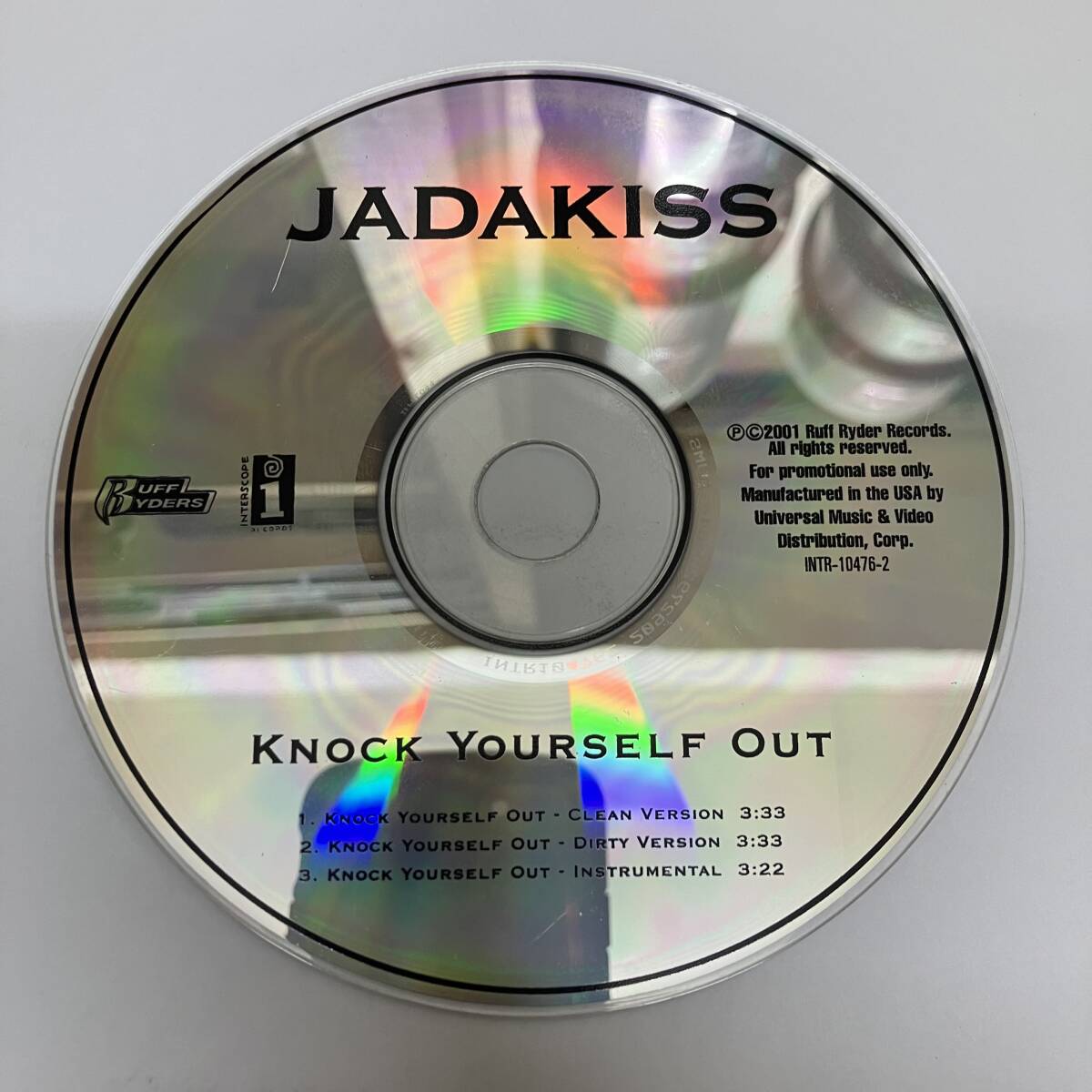 裸36 HIPHOP,R&B JADAKISS - KNOCK YOURSELF OUT INST,シングル CD 中古品_画像1