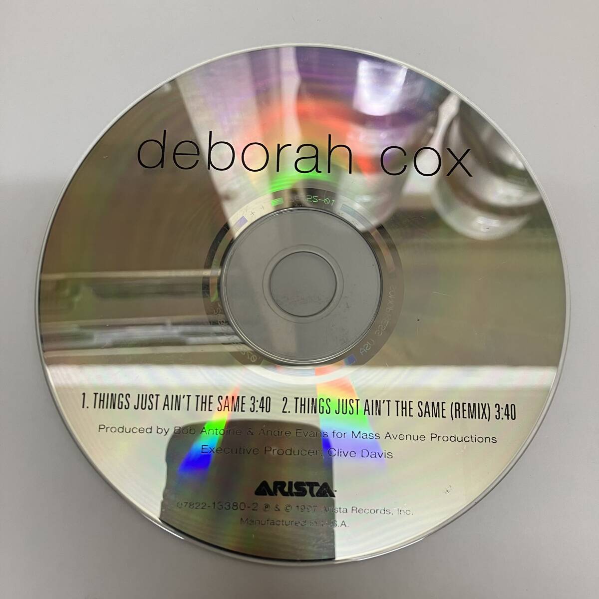 裸36 HIPHOP,R&B DEBORAH COX - THINGS JUST AIN'T THE SAME シングル,REMIX CD 中古品_画像1