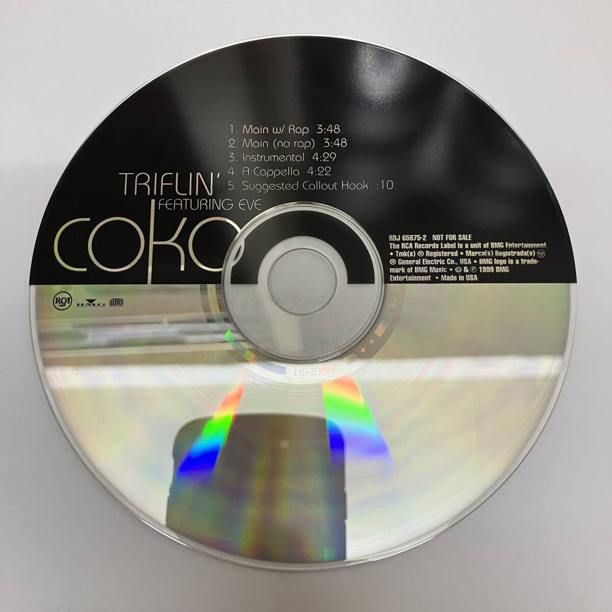 裸36 HIPHOP,R&B COKO - TRIFLIN' INST,シングル CD 中古品_画像1